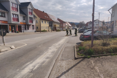 Aufnahme der Ölspur