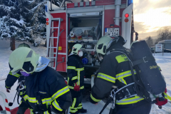 Angriffstrupp nach seinem Einsatz