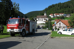 Anrücken Löschzug